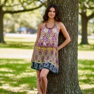 Guru Boho Halter Dress
